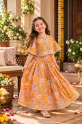 Gulnaar yellow Cape Set