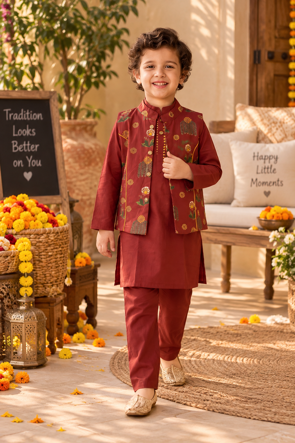 Meher Kurta Set (3pc set)