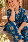 Indigo Bloom Co-ord Set
