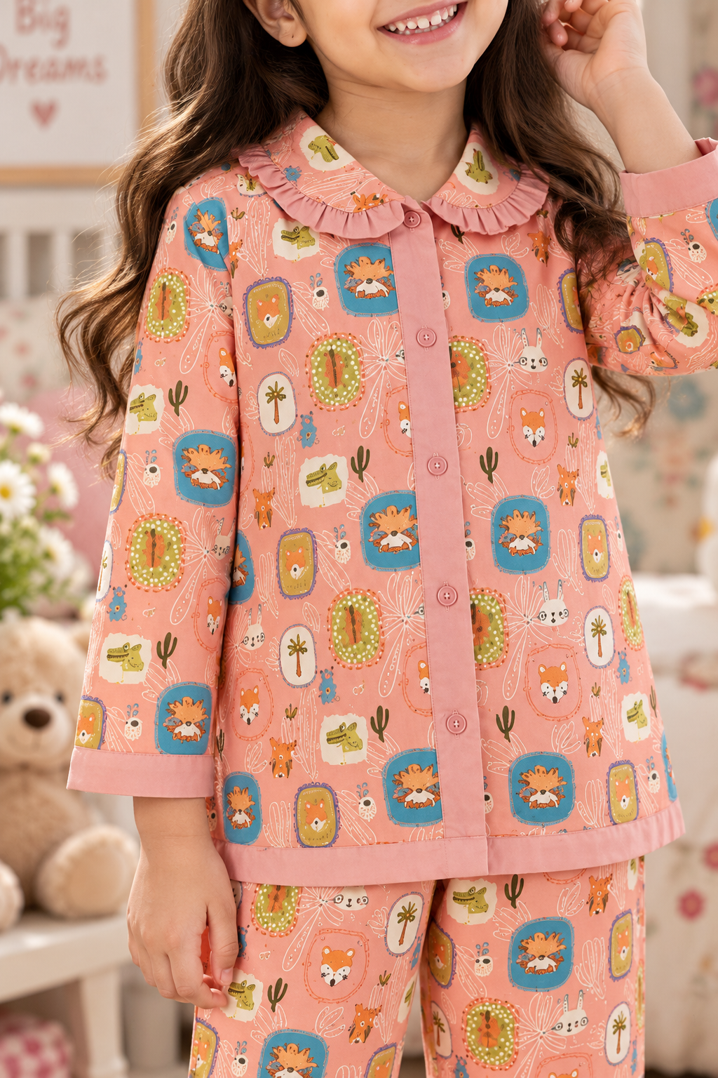 Peachy Playtime Pajama Set