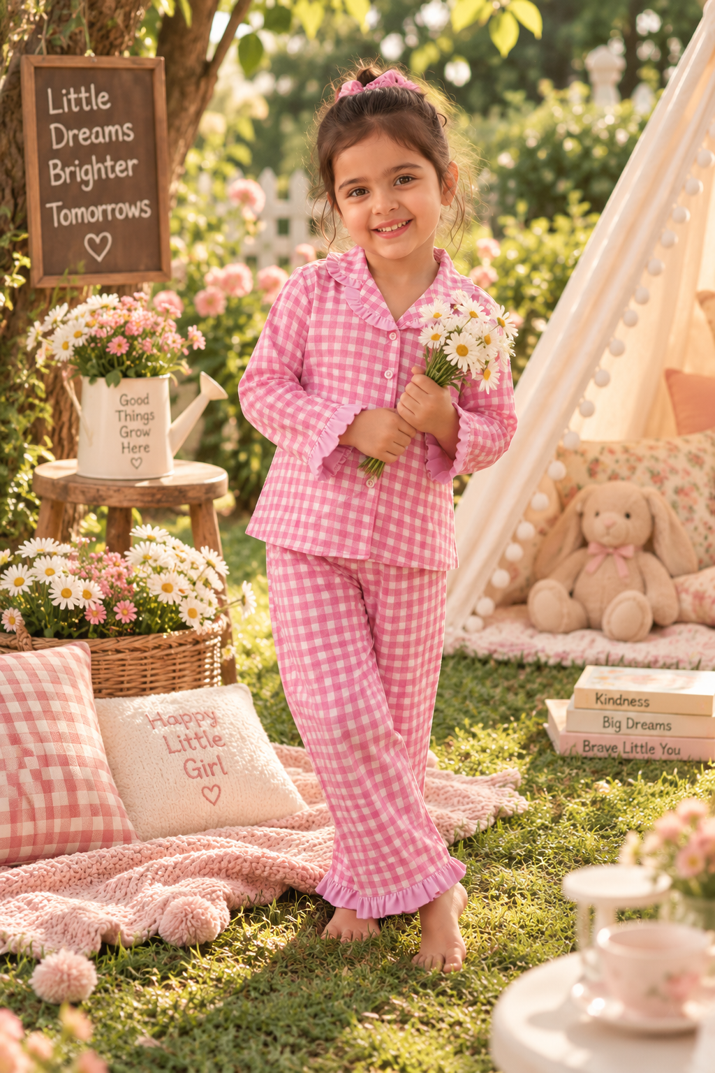 Blush Bloom Pajama Set