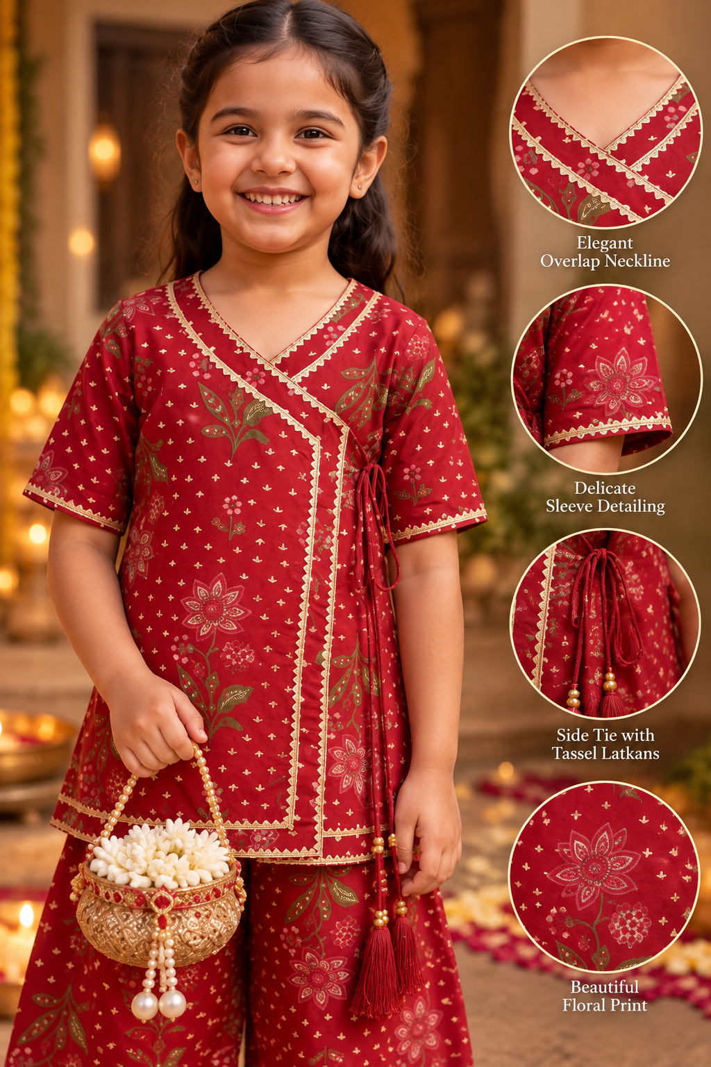 Gulnaar Festive Co-ord Set